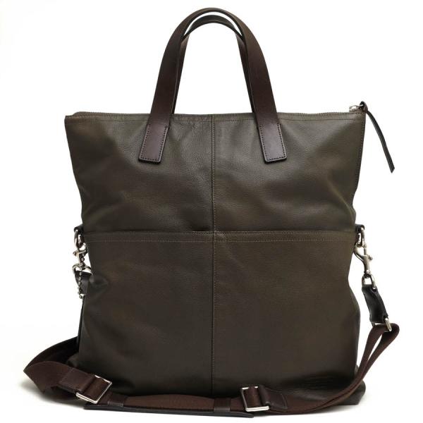 ○コーチ COACH 牛革 スパイロレザー トートバッグ 70493 Thompson Crossbody Foldover Tote トンプソン クロスボディー フォルド  中古 COACH（コーチ） トートバッグ 70493 Thompson Crossbody Foldover