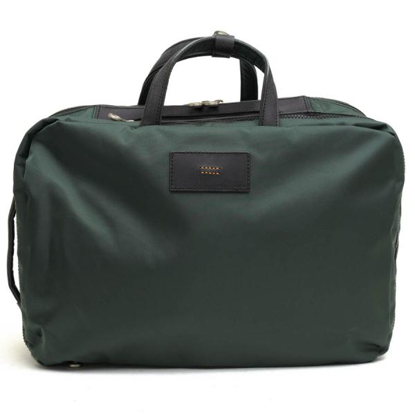 ○アエナ HMAEN 藤巻百貨店別注 ビリジアングリーン 牛革 ビジネスバッグ Allegro アレグロ 2WAY リュック メンズ 【中古】 中古 desir-store_d6074
