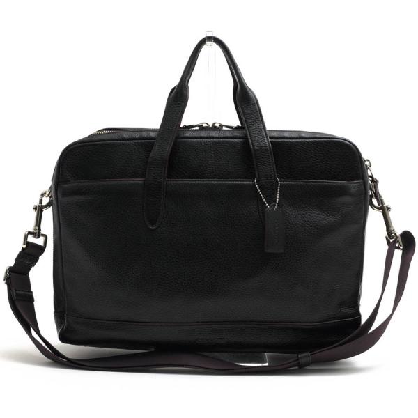 美品 コーチ ビジネスバッグ 2way ハミルトン コーデュラー ブラック COACH（コーチ） ビジネスバッグ F11312 HAMILTON COMMUTER ハミルトン