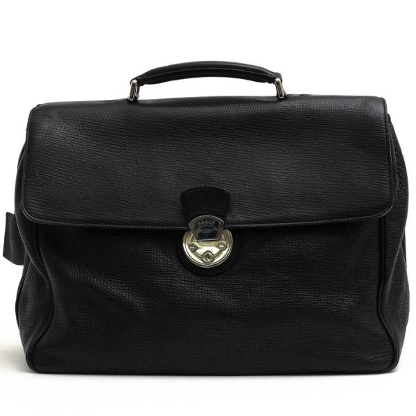 Bally（バリー） ビジネスバッグ MAKAN ペブルドレザー 牛革 シボ革