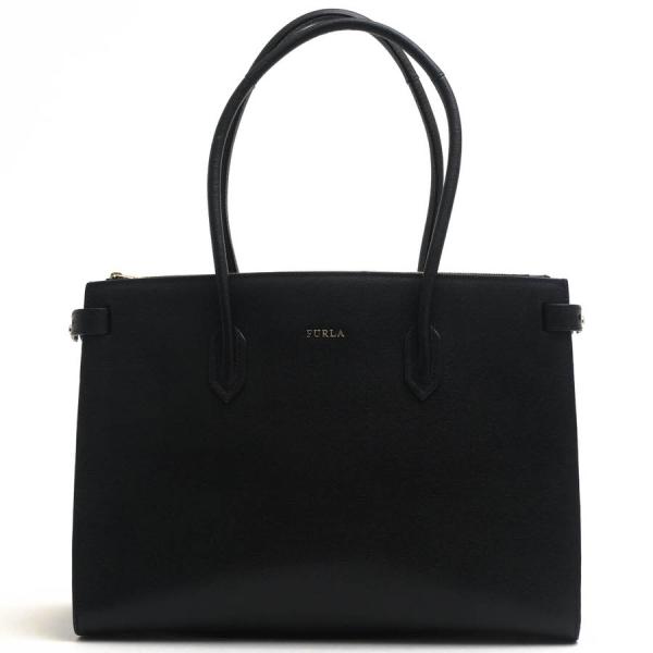 ［美品］FURLA PIN トートバッグ Lサイズ 保存袋付き 美品］FURLA PIN トートバッグ Lサイズ 保存袋付き