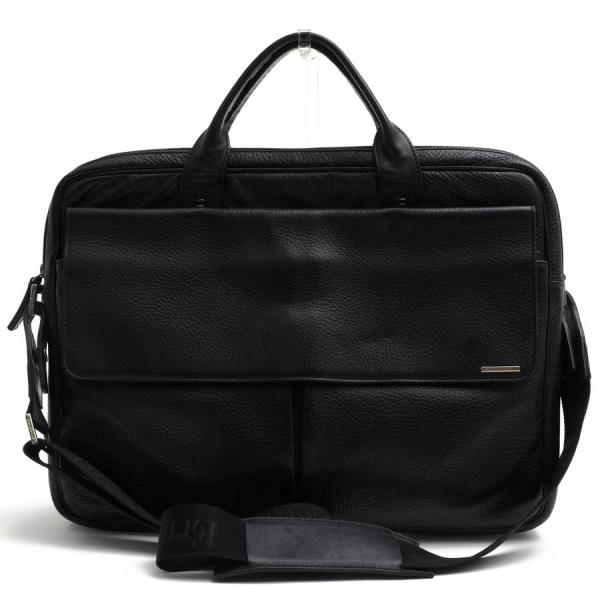 ZEGNA Ermenegildo Zegna ゼニア ビジネスバッグ 牛革 裏地ピン