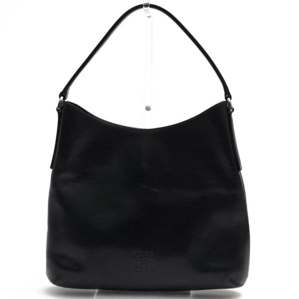 【美品】HIROFU バケッタレザー ワンショルダーハンドバッグ Hロゴ HIROFU ヒロフ ハンドバッグ バケッタアマーノ 牛革 Hロゴ