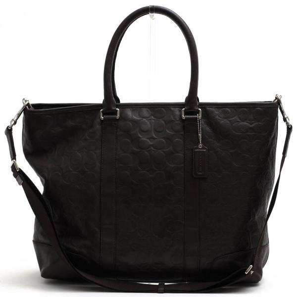 コーチ／COACH バッグ トートバッグ 鞄 ハンドバッグ メンズ 男性 男性用 レザー 革 本革  F71136 HERITAGE WEB LEATHER EMBOSSED C UTILITY TOTE ヘリテージ ウェブ レザー エンボスド C ユーティリティートート シグネチャー 2WAY ショルダーバッグ COACH（コーチ） トートバッグ F71136 HERITAGE WEB LEATHER EMBOSSED