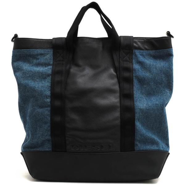 DIESEL（ディーゼル） トートバッグ X06339P2553 SALZANO 牛革 2WAY