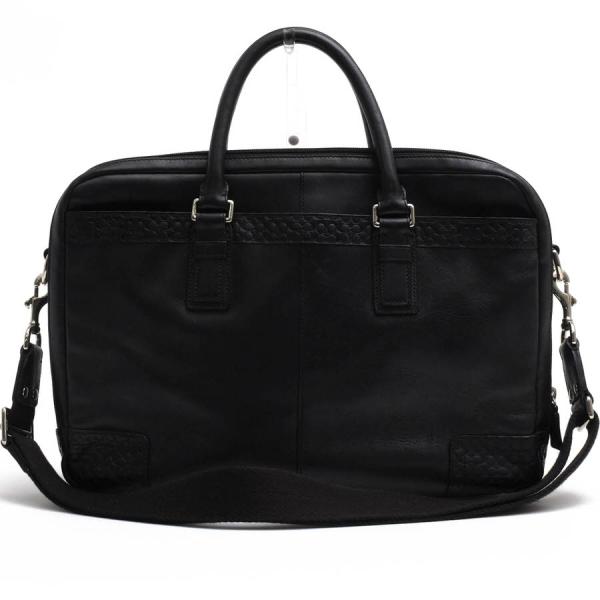 ○コーチ COACH 牛革 カーフ ビジネスバッグ F70550 ミニシグネチャー柄 2WAY ショルダーバッグ メンズ 【中古】 中古 COACH（コーチ） ビジネスバッグ F70550 牛革 カーフ ミニシグネチャー