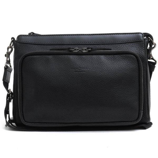 ○フジタカ FUJITAKA 牛革 セカンドバッグ/クラッチバッグ 2954 2WAY ショルダーバッグ シボ革 シュリンクレザー フォーマルバッグ 中古 FUJITAKA フジタカ セカンドバッグ/クラッチバッグ 2954 牛革 2WAY