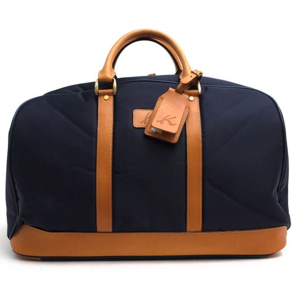 未使用✨　キタムラ　軽量ナイロン × ヌメ革　2WAY ボストンバッグ　男女兼用 Kitamura（キタムラ） ボストンバッグ ナイロンツイル 牛革 : Desir