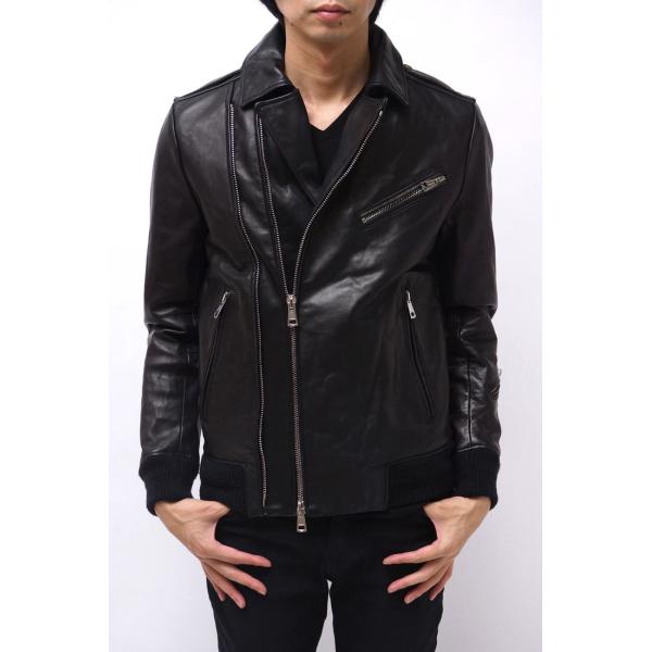 ○ウノ ピゥ ウノ ウグァーレ トレ 1piu1uguale3 MRB121-HSE002C_99-45_BlackRed ITALIAN HORSE MOON BUFFALO CHECK RIB RIDERES  中古 desir-store_j1510