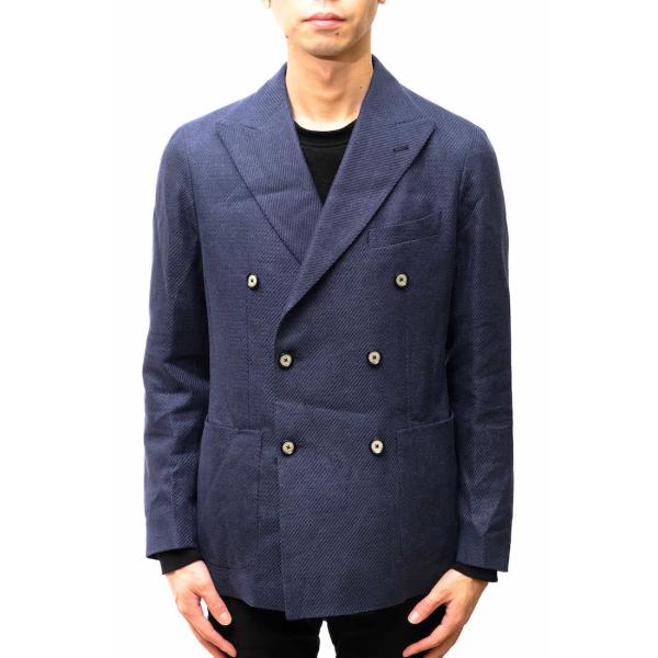 高級素材使用ブランド 新品 TAGLIATORE タリアトーレ カルゼ ピークド