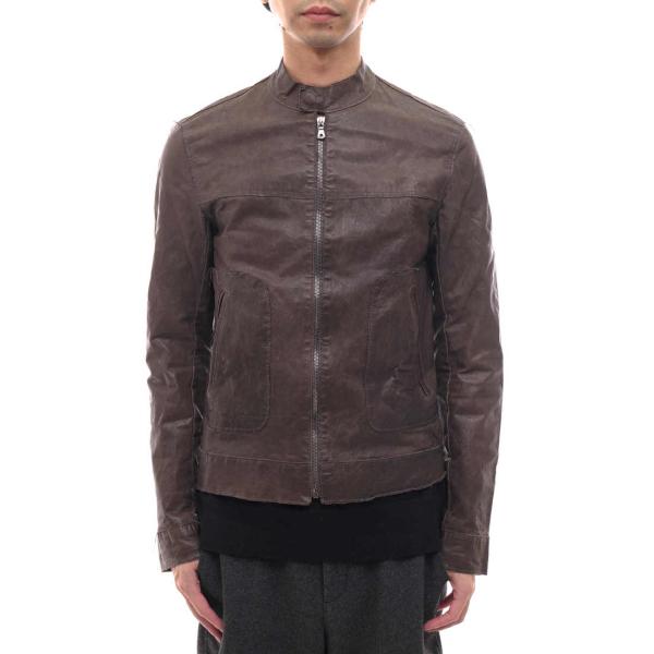 ○ドルガバ DOLCE＆GABBANA ラムレザー 羊革 シングルライダース LS-G9170L/FULQD-B ヴィンテージ加工 メンズ 【中古】 中古 desir-store_j3076