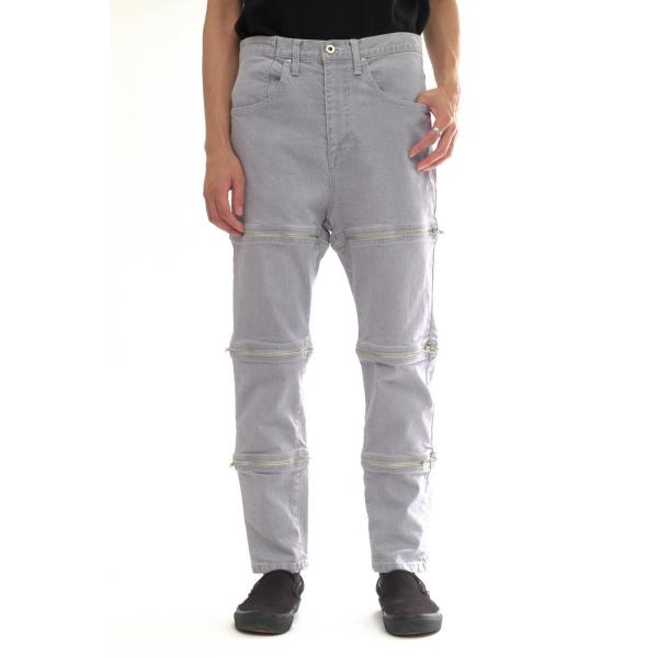 ○フーワット whowhat  ジーンズ WH-1801-P2 Zip Change Denim ジップチェンジデニム テーパード デニム メンズ 【中古】 中古 whowhat フーワット ジーンズ WH-1801-P2 Zip Change Denim ジップ