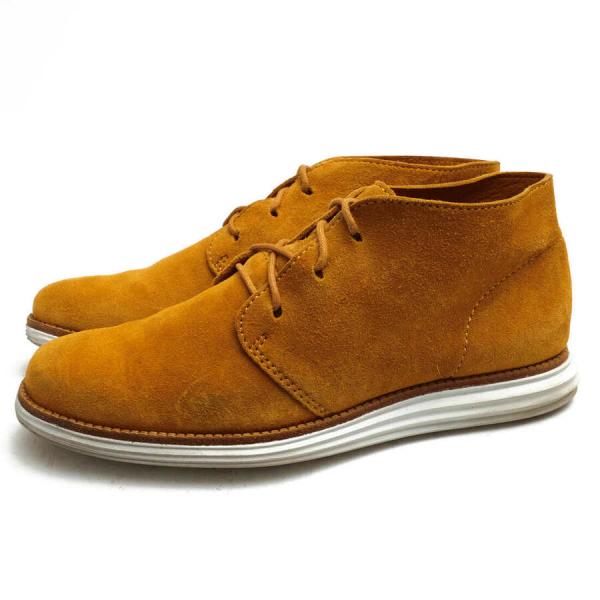 ○コールハーン COLE HAAN 英国Charles F Stead社kudu クーズー チャッカブーツ C11865 LUNARGRAND CHUKKA ルナグランド チャッカ  中古 COLE HAAN（コールハーン） チャッカブーツ C11865 LUNARGRAND CHUKKA