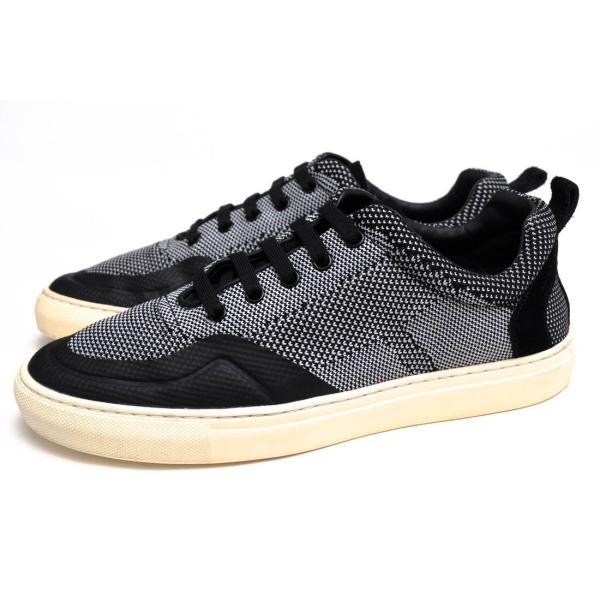 バリー／BALLY シューズ スニーカー 靴 ローカット メンズ 男性 男性用ポリエステル レザー 革 本革 ブラック 黒  HECKIE メッシュ・イントレチャート Bally（バリー） ローカットスニーカー HECKIE 一部牛革 メッシュ