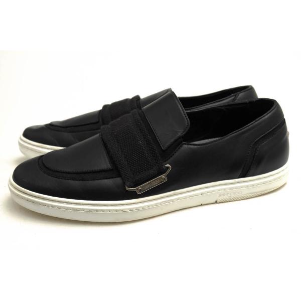 美品✨　JIMMY CHOO ジミーチュウ　ミュール　カーフ　レザー　スタッズ JIMMY CHOO（ジミーチュウ） ローカットスニーカー カーフ 牛革