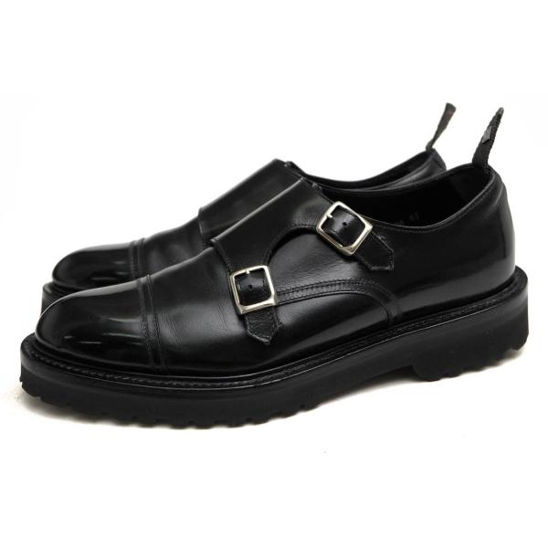 WH ダブルエイチ ビジネスシューズ WHS-0300 Double Monk Strap Shoes