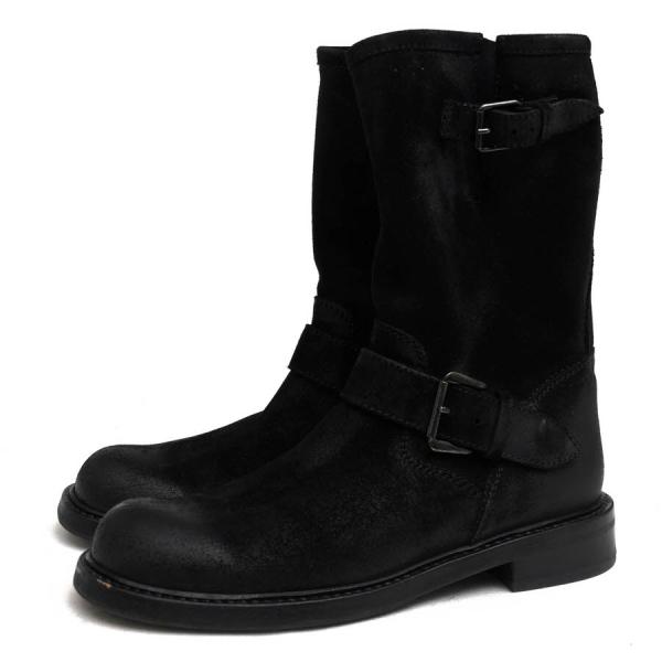 【美品✨】BUTTERO ブッテロ ボルドー エンジニアブーツ レザー 赤 美品✨】BUTTERO ブッテロ ボルドー エンジニアブーツ レザー 赤