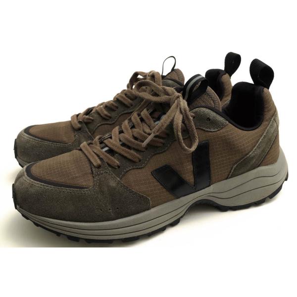 ○ヴェジャ VEJA リップストップ スエード 牛革 ローカットスニーカー VT012592B Venturi Ripstop Kaki メンズ 【中古】 中古 VEJA ヴェジャ ローカットスニーカー VT012592B Venturi Ripstop Kaki