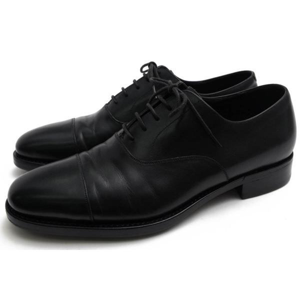 ○ユナイテッドアローズ UNITED ARROWS 牛革 ビジネスシューズ UA015 UAD LEATHER CAPTOE ストレートチップ メンズ 【中古】 中古 UNITED ARROWS（ユナイテッドアローズ） ビジネスシューズ UA015 UAD