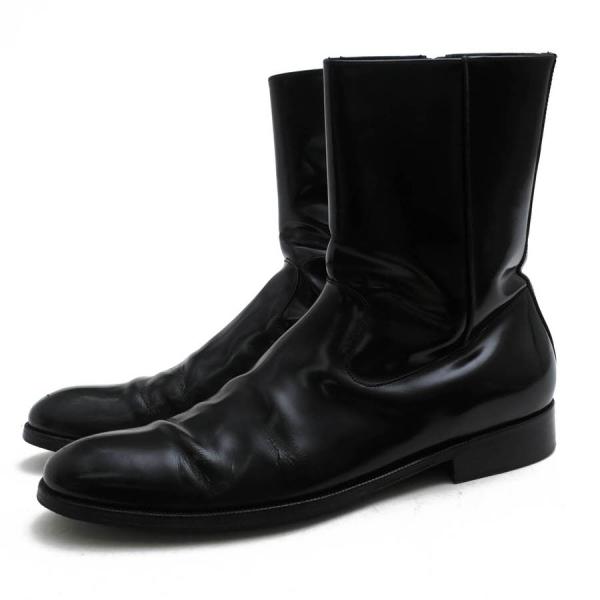 DOLCE&GABBANA サイドジップ　ブーツ DOLCE&GABBANA DOLCE＆GABBANA ドルガバ サイドジップブーツ