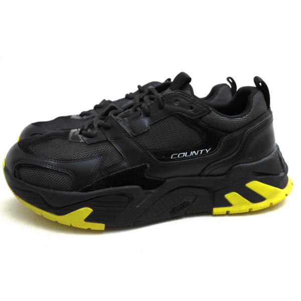 ○マルセロ ブロン MARCELO BURLON 牛革 カーフ ローカットスニーカー C-Run 3000 Vibramソール メンズ 【中古】 中古 MARCELO BURLON マルセロ ブロン ローカットスニーカー C-Run 3000