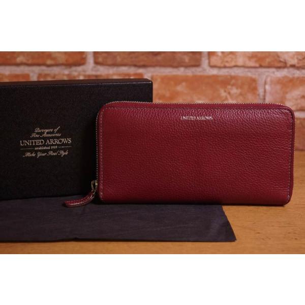 United Arrows ユナイテッドアローズ 長財布 ソフト ラウンドファスナー長財布 ボルドー W1949 Desir Yahoo ショッピング店 通販 Yahoo ショッピング