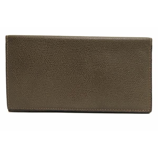 [Valextra] Vertical Wallet 12Cc ヴァーティカル 12カード Brown Leather Bifold elegant vertical wallet | Valextra