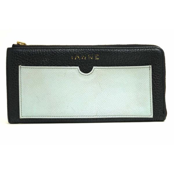 IANNE イアンヌ 長財布 370-I0041 NATALY ナタリー 牛革 L字ファスナー