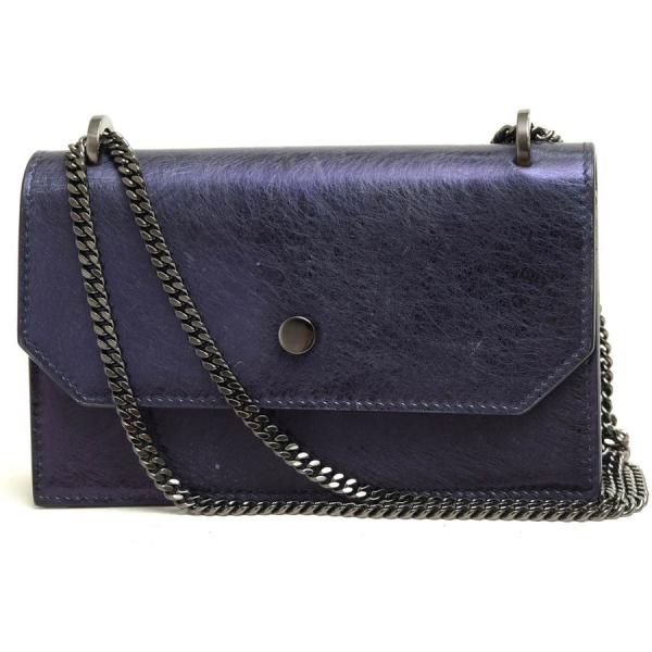 ○ジミーチュウ Jimmy Choo 牛革 カーフ ショルダーバッグ Finley CZE/0C2585 チェーンショルダーバッグ レディース 【中古】 中古 JIMMY CHOO（ジミーチュウ） ショルダーバッグ Finley CZE/0C2585 牛革