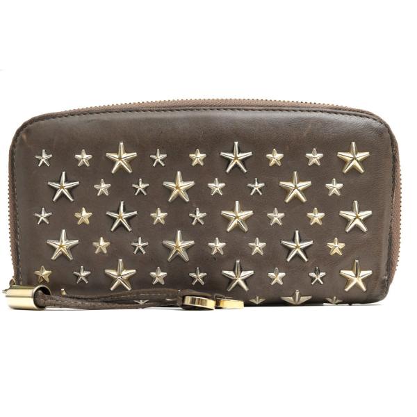 付属品完備 JIMMY CHOO FILIPA 長財布 スタースタッズ JIMMY CHOO 