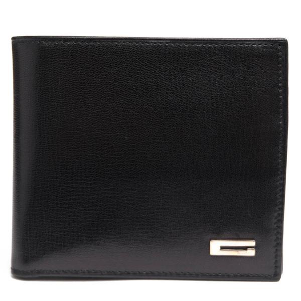 ◇SALE◇ □中古□ グッチ 2つ折り 財布 GG グッチシマ カーフ レザー  