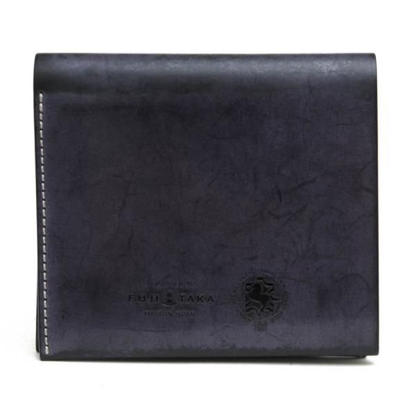 ○フジタカ FUJITAKA 馬革 コードバン 財布 660614 Quartz クォーツ 純札 二つ折り財布 カード段4 小銭入れなし 札入れ 二つ折り   中古 FUJITAKA フジタカ 財布 660614 Quartz クォーツ 純札 二つ折り財布