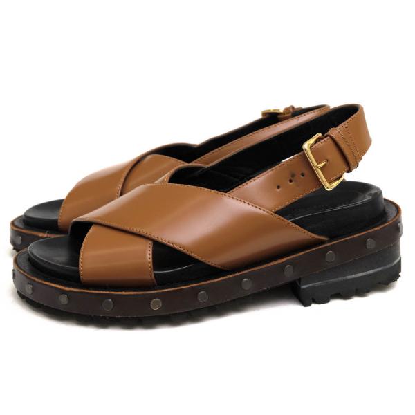 マルニ メンズ サンダル シューズ Slingback Clog BLACK メンズ靴