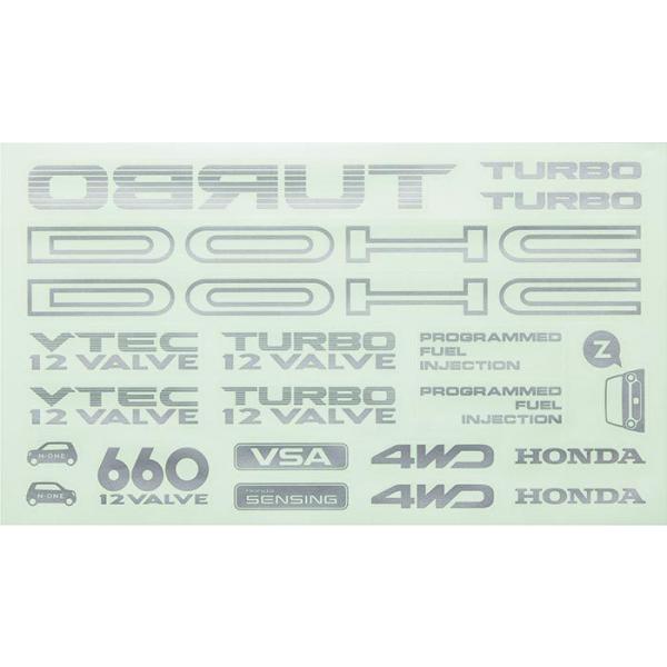 ホンダ（HONDA） 純正 デカール ボディーセット シルバー 08F30-T4G