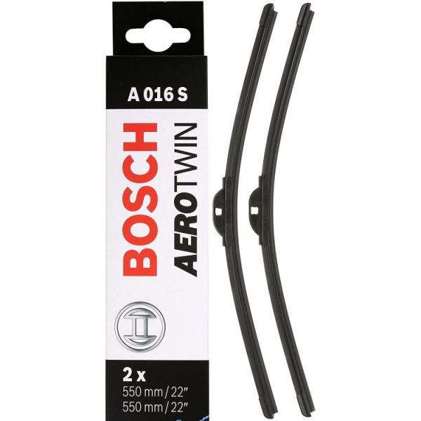 BOSCH ボッシュ ワイパーブレード 輸入車用 Aerotwin エアロツイン 2本 セット 550 / 550 mm A016S 3397009016 | 
