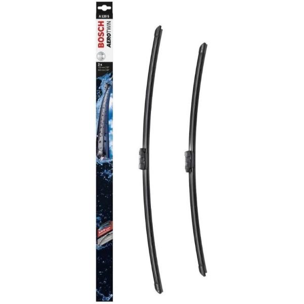 BOSCH ボッシュ ワイパーブレード 輸入車用 Aerotwin エアロツイン 2本 セット 750 / 650 mm A120S 3397007120 | 