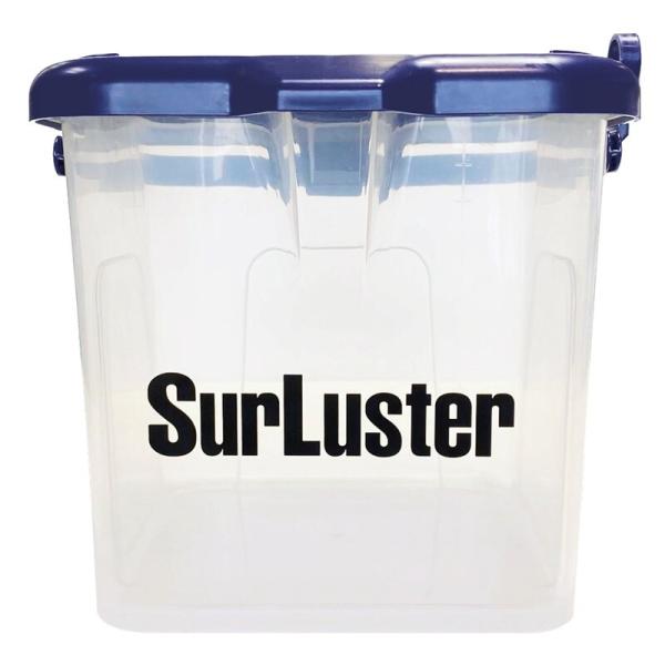 SurLuster シュアラスター 洗車バケツ S-148 00728031 | 掃除 持ち運び 洗車バケツ バケツ 踏み台 9L 9リットル シャンプー 泡立てる フタ付き 蓋