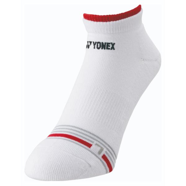 YONEX ヨネックス メンズスニーカーインソックス ホワイト 19242 11 | テニスウェア バドミントンウェア 靴下 ソックス メンズ 男性用 大人用 テニス