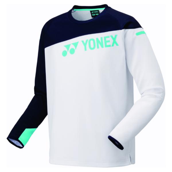 YONEX ヨネックス ジュニアライトトレーナー ホワイト J130 31060J 11