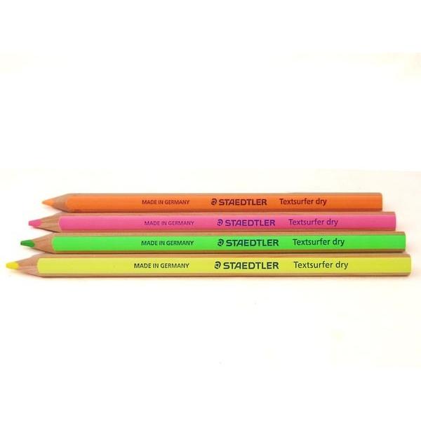 ステッドラー（STAEDTLER） テキストサーファードライ 蛍光色鉛筆 裏