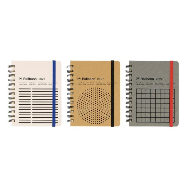 ロルバーン ダイアリー 2027 モノラル M 手帳 10月始まりマンスリー A6 デルフォニックス DELFONICS smith