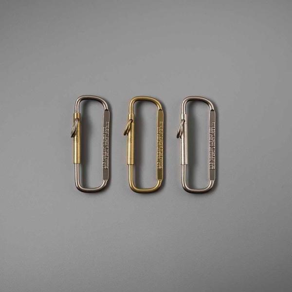 キーリング ケンドリック ブラス ニッケル 真鍮製 キーホルダー キーフック カラビナ CANDY DESIGN & WORKS