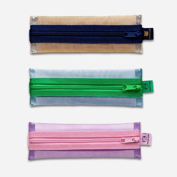 パピエティグル エラスティック ペンケース 筆箱 メッシュ Kito papier tigre