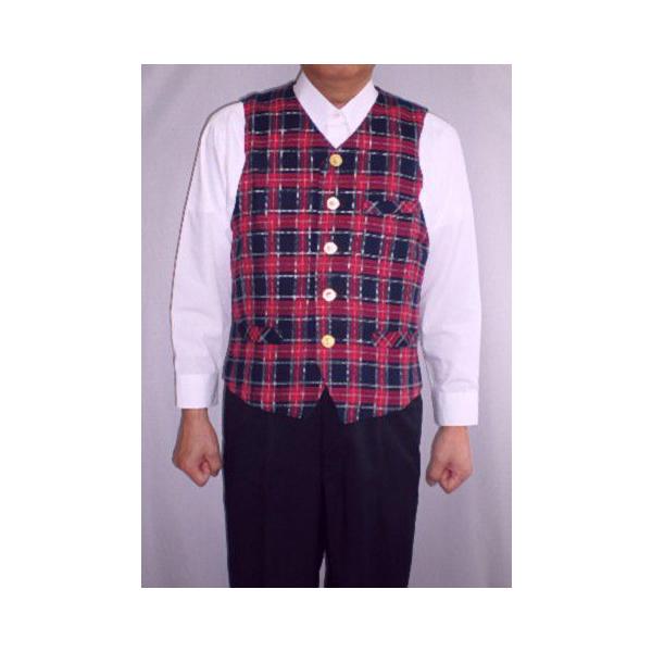 ベスト おしゃれ メンズベスト 紺 赤 チェック 裏地つき 金ボタン レディースベスト有 ２ｓ ｓ ｍ ｌ ２ｌ Buyee 日本代购平台 产品购物网站大全 Buyee一站式代购 Bot Online