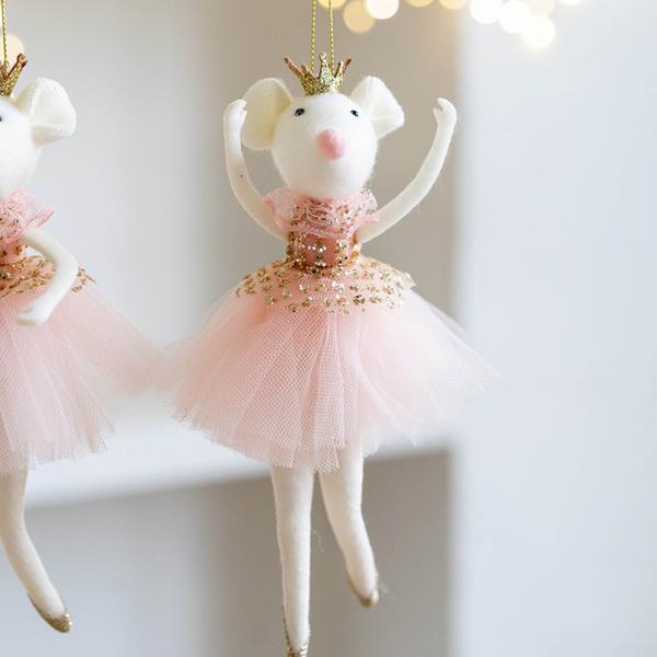 ストラップ バレリーナねずみちゃんストラップ バレエ  発表会 プレゼント 雑貨 キーホルダー