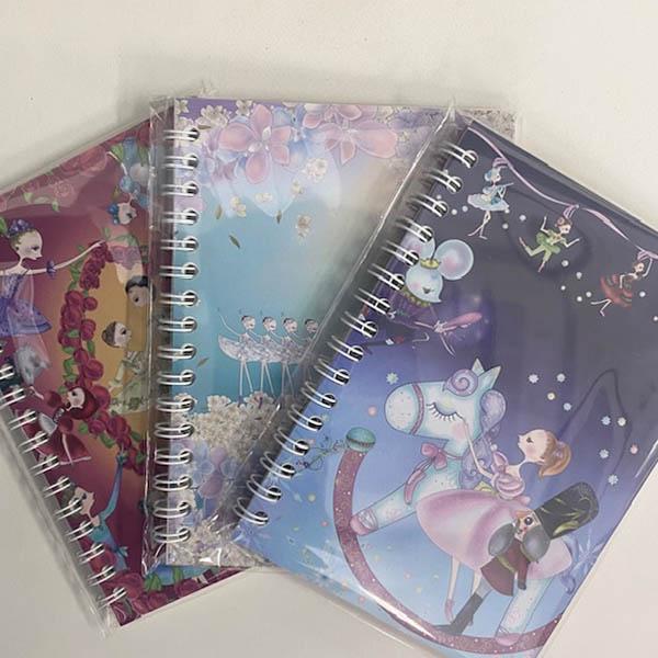 バレエ 小物 Haru バレエデザイン・A6リングノート ギフト ステーショナリー ドゥッシュドゥッスゥ