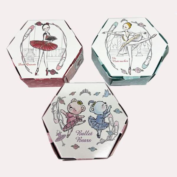 バレエ 雑貨 イツコルベイユ ボックスロールシール 発表会 バレエシーン プレゼント