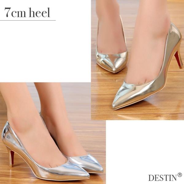 パンプス レディース ローヒール ピンヒール ハイヒール 大きいサイズ 痛くない 黒 白 エナメル 靴 Buyee Buyee Japanese Proxy Service Buy From Japan Bot Online