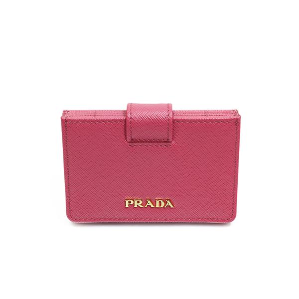 PRADA プラダ 1MC211 QWA F0505 PEONIA SAFFIANO METAL カード