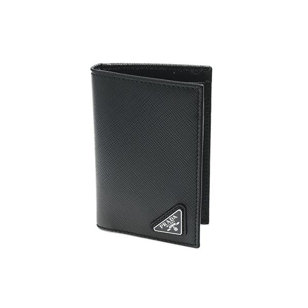 PRADA（プラダ） 2MC101 QHH F0002 SAFFIANO TRIANG NERO サフィアーノ